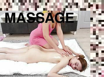 Tiny Is Oil Massaged Thoroughly - Hot Virgin