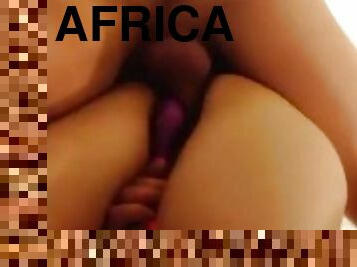 Afrikaans girl  fucked in bathroom