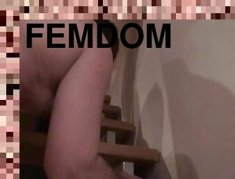 amatör, hardcore, tysk, bdsm, slav, fötter, bondage, förnedring, brunett, femdom