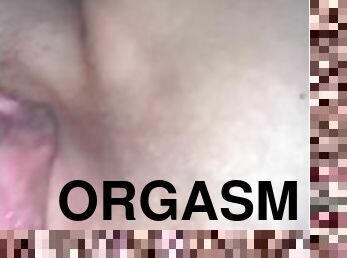 masturbation, orgasm, fitta-pussy, kvinnligt-sprut, fru, amatör, mogen, milf, pov, ensam