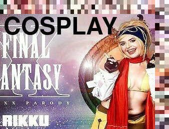 Dresden As FINAL FANTASY RIKKU Shows Gratitude With Wet Pussy VR Porn