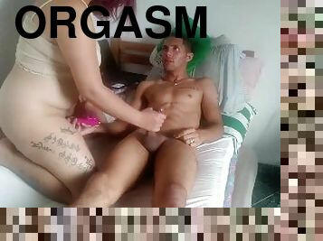 Morning sex and lots of orgasms - great creampie