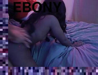 Domination over Submissive Ebony Beauty, Hardcore Fucking, Doggy Style, Big Ass, Big Dick, 4K HD