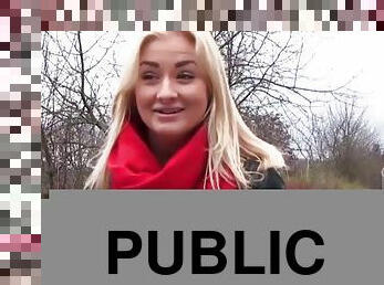 Public Pick Ups - Euro Blonde Starring Cute Small Tits