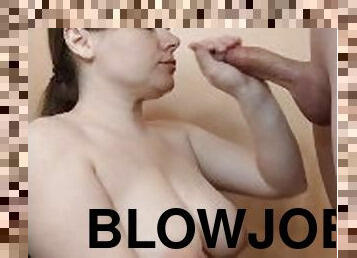 Sensual blowjob for my man