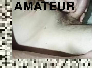 masturbation, amatör, cumshot, gigantisk-kuk, fransk, ensam