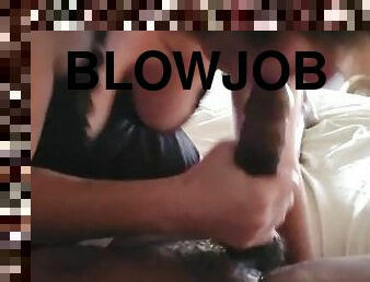 Morning Blowjob before work