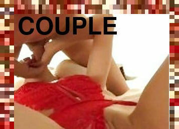 Real Couple 69ing in Casino Hotel