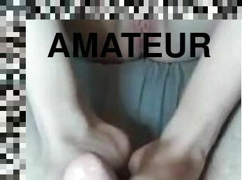 pussy, amatør, tenåring, føtter, cum, brunette, små-pupper, tær