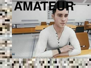 amatör, rödhårig, 3d