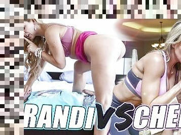 BANGBROS - Battle Of The GOATs: Brandi Love VS Cherie Deville