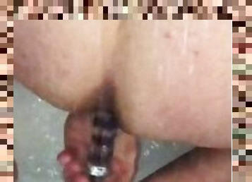 bad, masturbation, amatör, anal, gay, knullande, dildo, gift, dusch, ensam