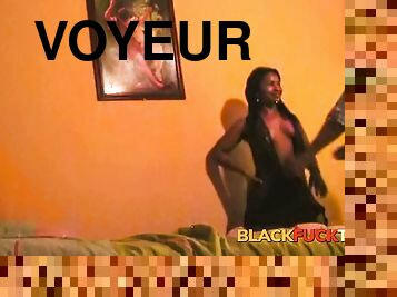 Leaked Voyeur Camera Black Latina Hardcore Sex Tape