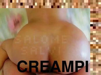 salome salvi (salomesalvi) gets creampied and gets fucked too hard (TW: red)