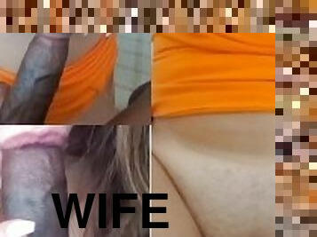 rich SLUT WIFE with HUGE 36DD TITS cheats w/ LONG BBC in Vegas hotel!! INTERRACIAL CREAMPI
