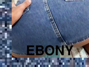 Ebony girlfriend big ass hardcore