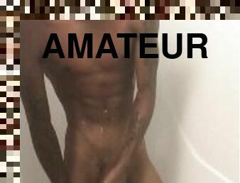 Don Playing With His Thick BBC While He Showers! ONLYFANS: BIGPIMPINDON