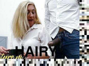 Hairy Mature Wife Only Fucks With Black Men