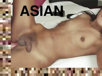 Trannies R Us - Slutty Asian Shemale Take It In The Ass