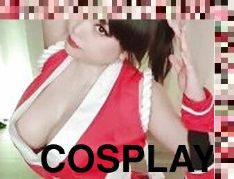 King of Fighter Mai Shiranui Cosplay MMD