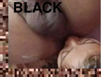 Embarazada black kiss rimming anal