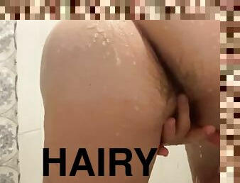 cul, baignade, gros-nichons, clito, poilue, masturbation, chatte-pussy, amateur, point-de-vue, douche