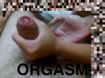 masturbation, orgasm, fitta-pussy, amatör, cumshot, tonåring, avrunkning, juckande, kuk