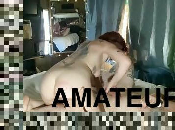 TattwoDandTatterD cumshot on her sweet pussy