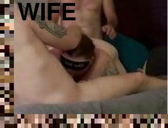 Hot wife has first mmf