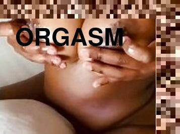 Nipple play and orgasm