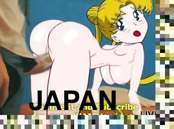 japansk, anime, hentai