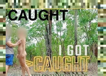 I WAS CAUGHT NUDE  RUNNER CAUGHT ME NUDE