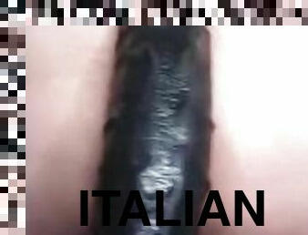 Italian milf piace la doppia