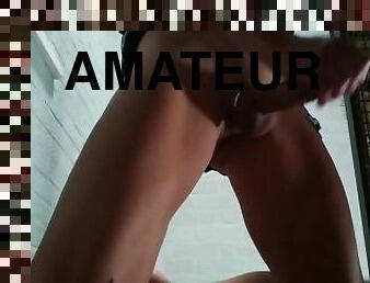 Lighting U Fucking Amateur ! anyway: Sissy Masturbates and Cums