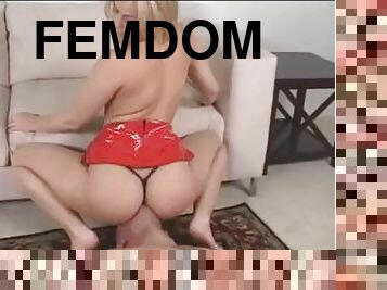 Alexis Texas and Flower Tucci in big butt femdom face sitting ass worship POV upskirt female domina