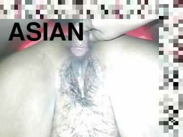 asiatisk, røv, amatør, anal, moden, milf, gruppesex, creampie, fillipinsk