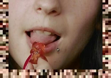 Giantess Alina - gummy bear vore VFX Trailer