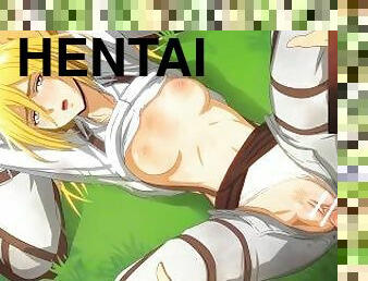 potwór, uczennica, anime, hentai