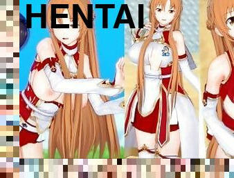 ??????????????????????(SAO) ?????3DCG???????[Hentai Game Koikatsu! Yuuki Asuna (Anime 3DCG Video)]