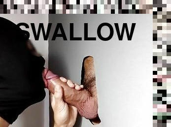 offentlig, blowjob, cumshot, homofil, handjob, svelging, gloryhole, cum, baller, spansk