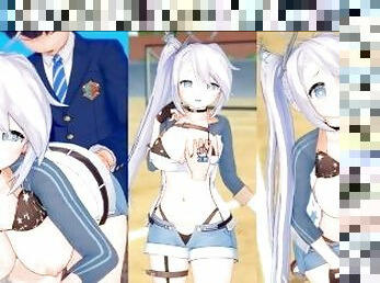 ?????????????????? ??????3DCG???????[Hentai Game Koikatsu! Azur Lane Portland(Anime 3DCG Video)]