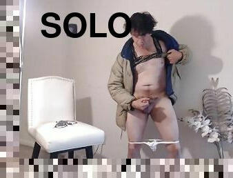 masturbation, gay, secousses, solo, musclé