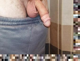 Nice dick peeing up close!