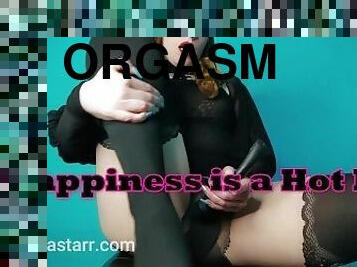 onani, orgasme, strømpebukse, milf, leke, rødhåret, strømper-stockings, frekk, fetisj, nonne