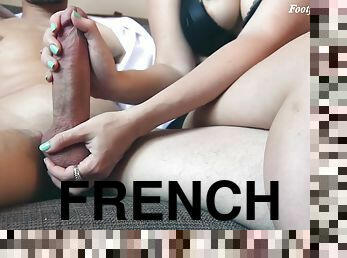 Hotel Room - French Pedicure Footjob - The Art Of Footjob