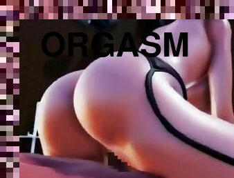 ?MMD R-18 SEX DANCE?BIG Blushing TITS WILLING TO FUCK ???????[MMD R-18]