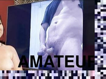 Dude with a Hot Body gets his Dick Rated by Aussie Queen of Dick Rating