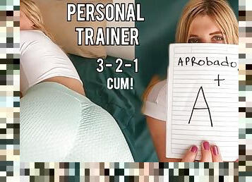 your teacher can pass the subject ???? only if you fuck it ???????? personal trainer roleplay countdown