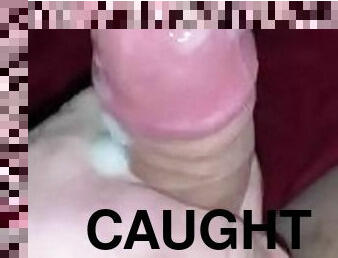 Masturbating before girlfriend comes into bedroom ????????