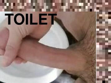 baignade, poilue, masturbation, amateur, toilette, sperme, solo, bite